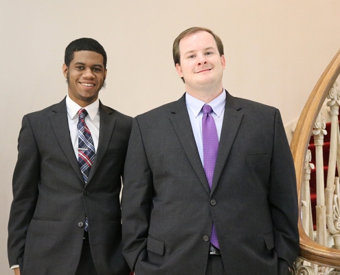 Sharod McClendon and Tyler Mathis